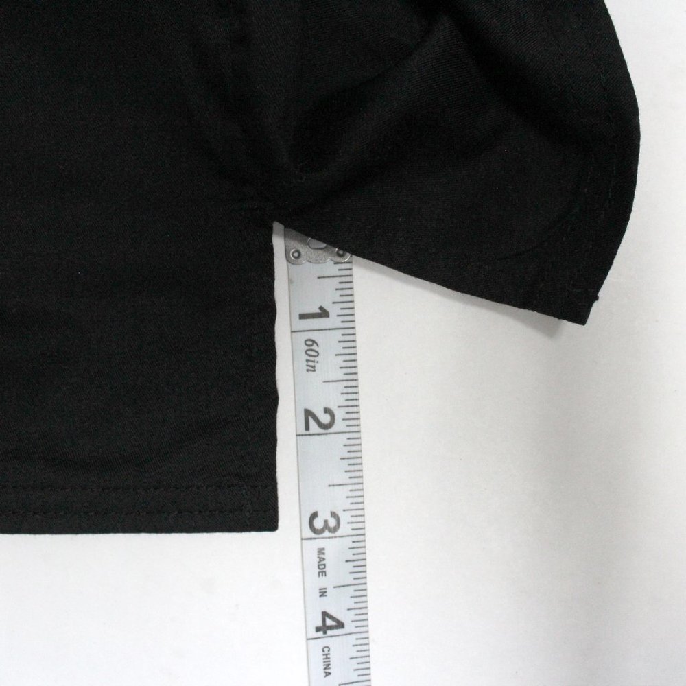 Cherokee Authentic Workwear Revolution Scrub Black Top Size Small - Picture 11 of 15